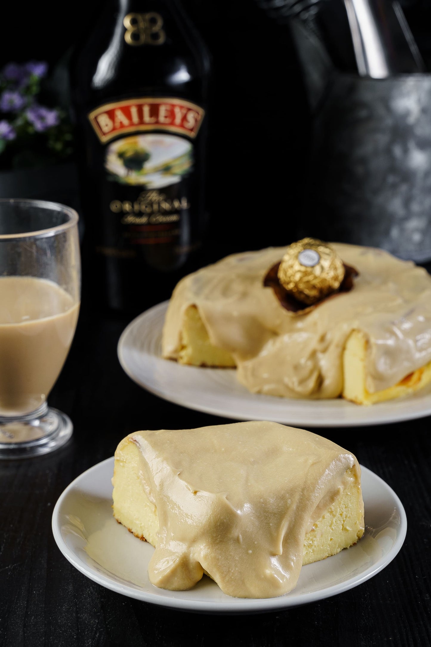 Baileys Basque Burnt Cheesecake